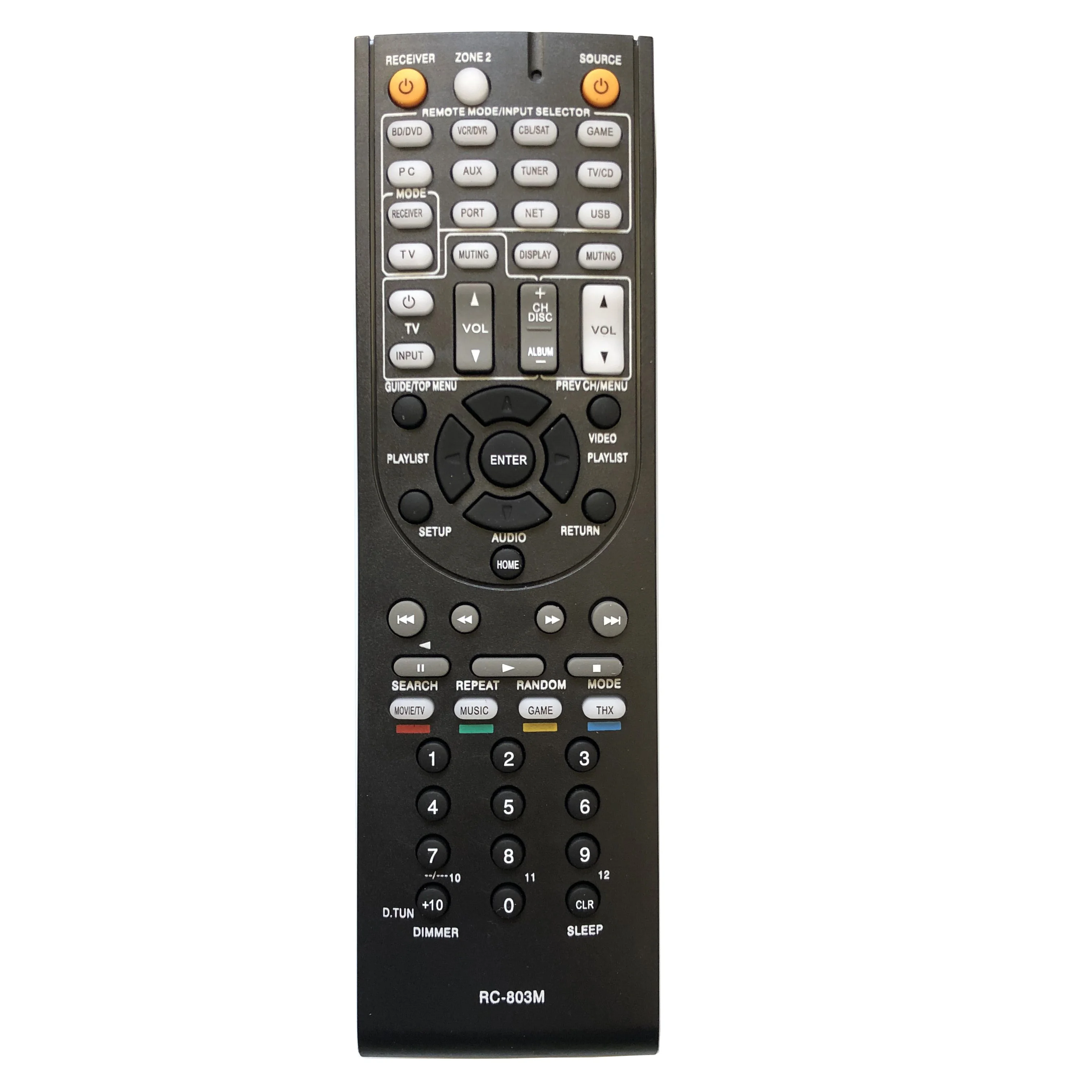 New Remote Control FOR ONKYO RC-812M RC-801M RC-807M RC-834M RC-834M RC-810M HT-S6500 AV  RC-799M/24140799