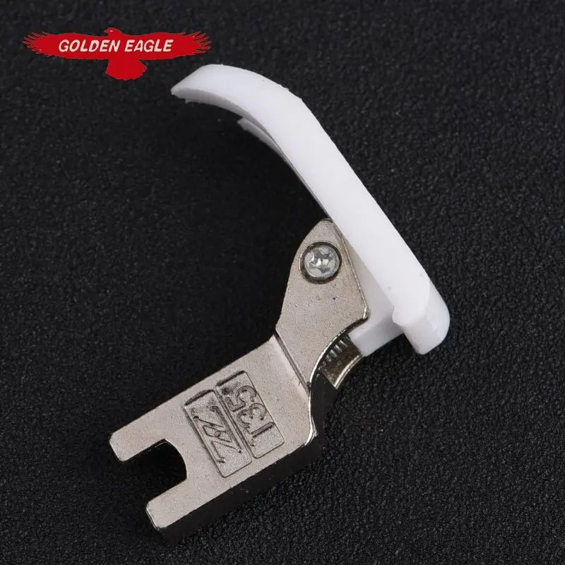 ZHIZU Plastic Cards T350 Lockstitch Sewing Machine Presser Foot Thick White Plastic Presser Foot Industrial Sewing Machine Parts