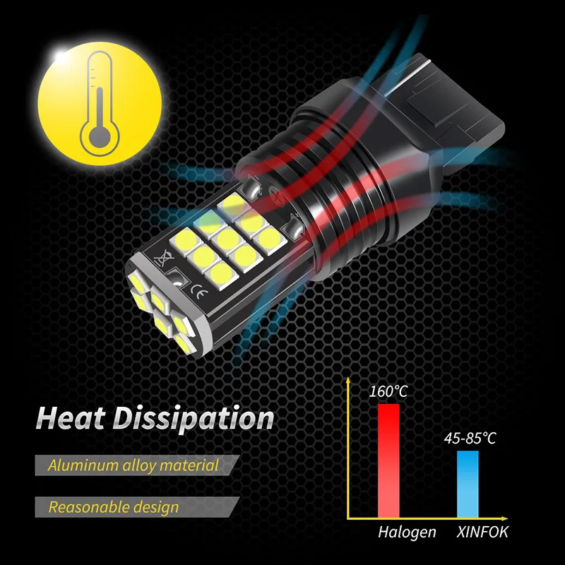 1pcs Py21w Ba15s P21w Led 1156 Bau15s Bulb 3030SMD Canbus 1157 Led Bay15d P21/5w Car Turn Signal Lamp Brake Backup Light