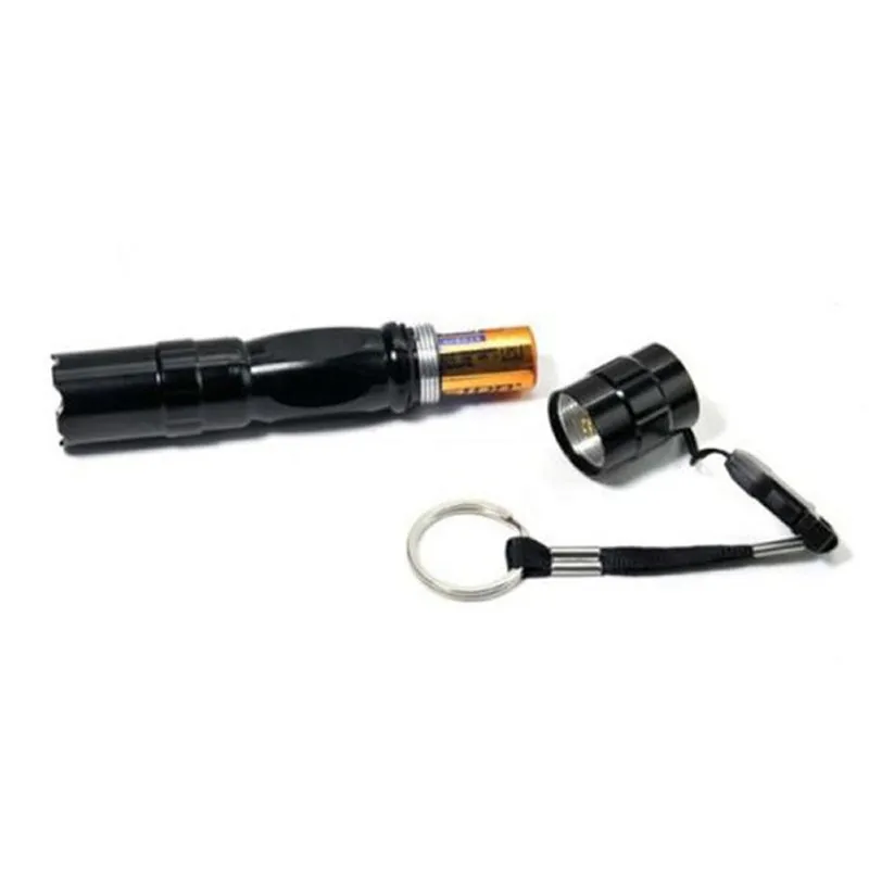 Portable Waterproof 8000LM Pocket LED Flashlight Zoomable LED Torch Mini Penlight Light AA buttery not included