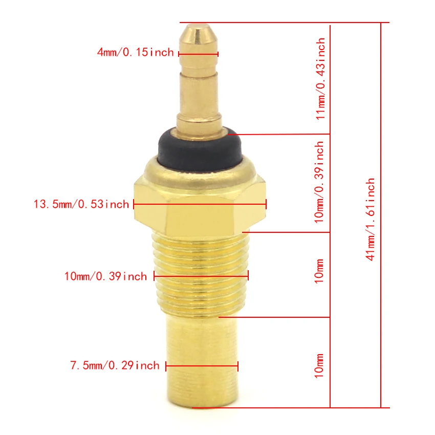 

Temperature Sensor For Yamaha DT125/200/R FZ700/750 FZR1000/250/400/500/600/750/RR FZX700 R1Z RD350 RZ250 RZ350 TDM850 TDR125