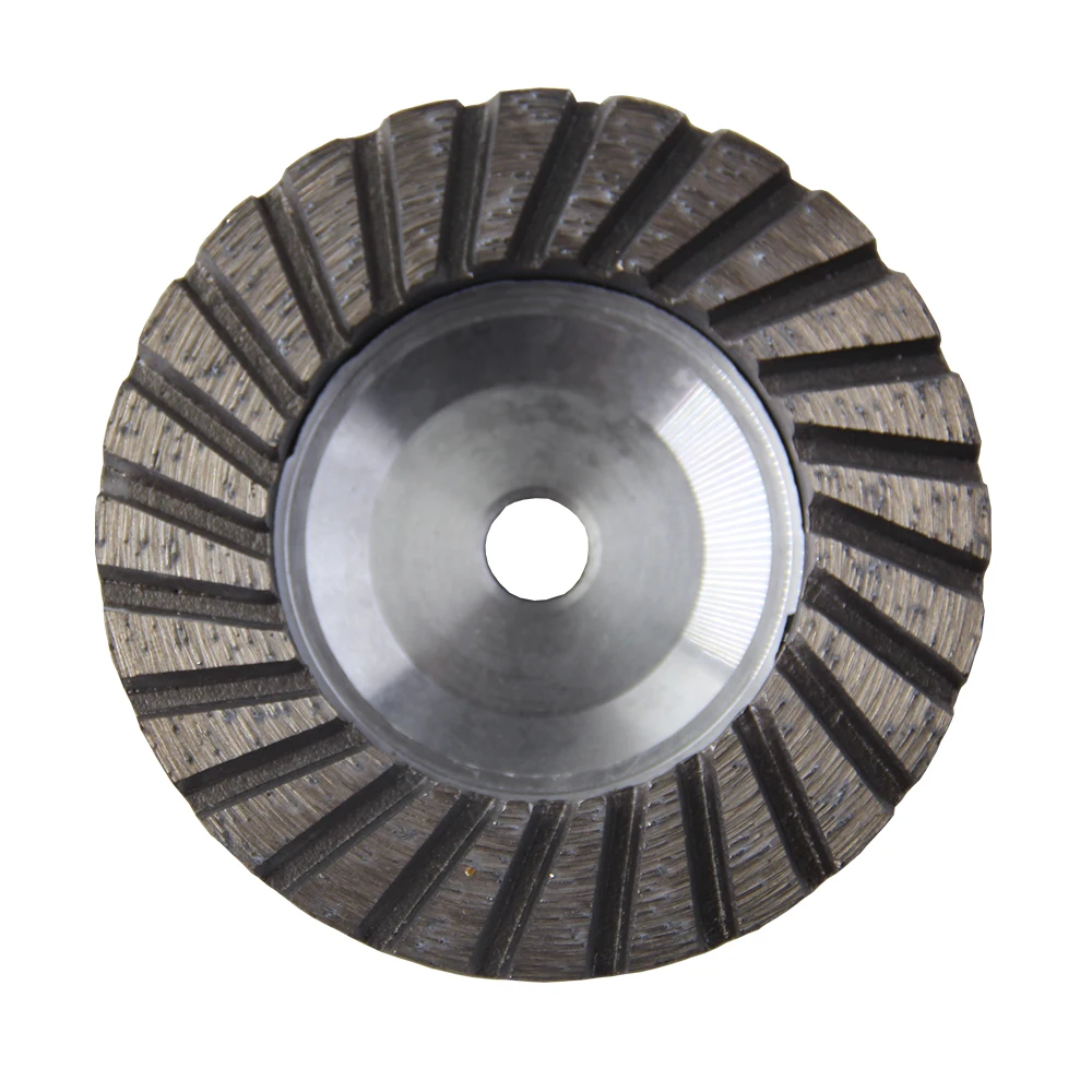 

4" 100mm Diamond Turbo Grinding Cup Wheel Grit #30 #40 Aluminum Base Abrasive Tool For Concrete Granite Thread M14