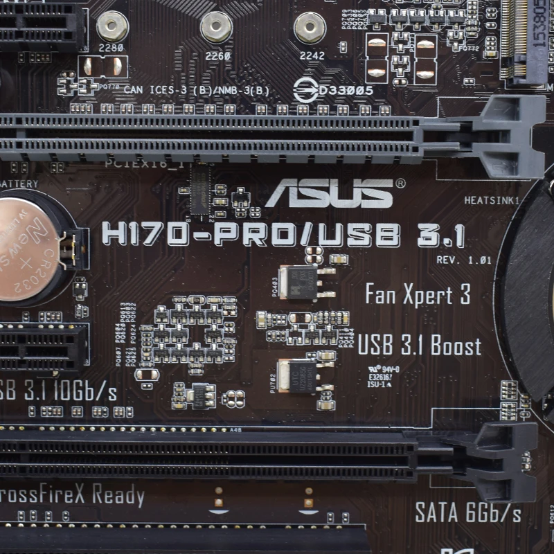 ASUS H170-PRO/USB3.1 Motherboard Intel H170 LGA 1151 DDR4 64GB