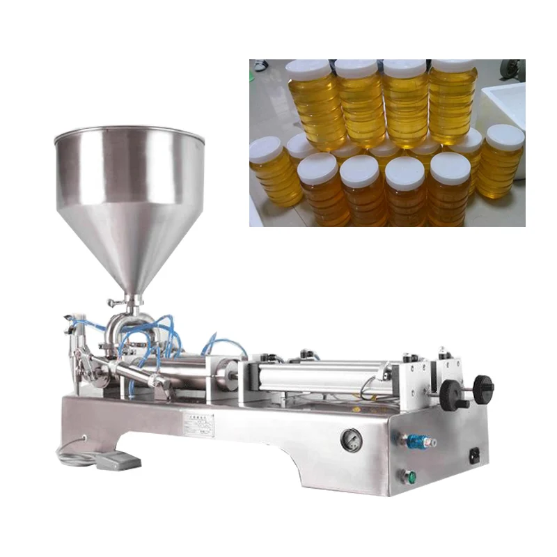 

Hot Selling Multifunctional Double Head Paste Filling Machine Yogurt Ice Cream Ketchup Paste Liquid Dual Use Filling Machine