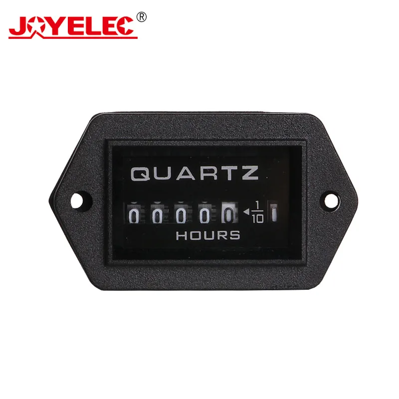 Industrial Excavator Truck Tractor Diesel Engine Hour Meter Counter Rectangular Hourmeter Timer Counter AC220V DC12V 24V 36V