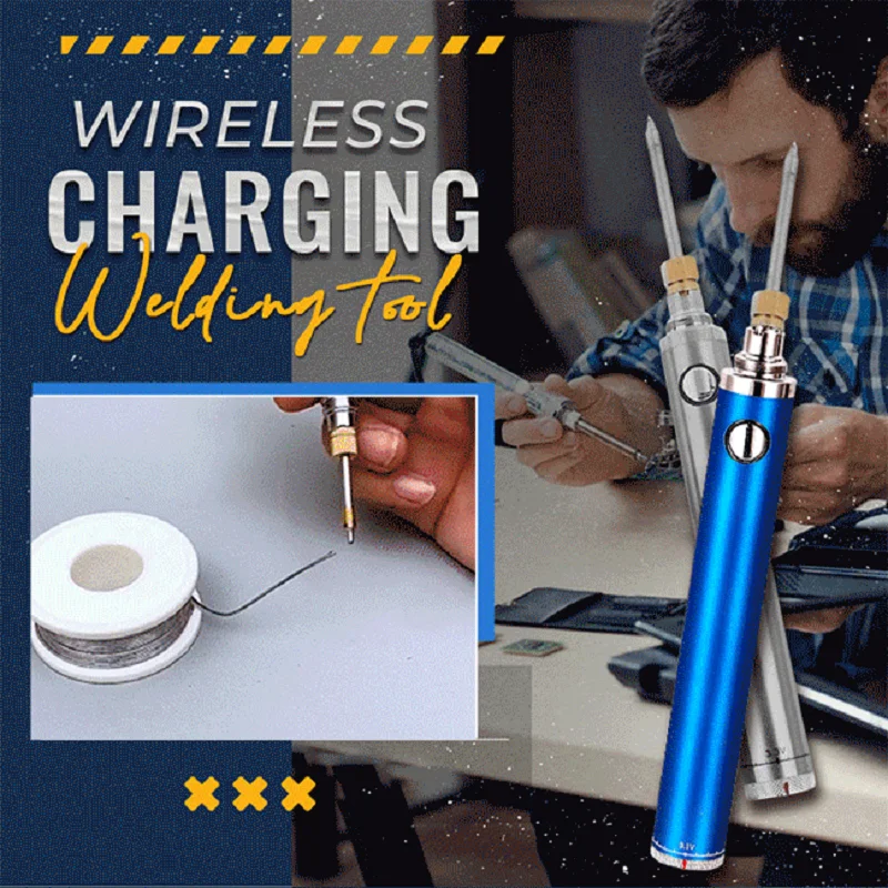 Soldering Iron 5V 8W USB Welding Wireless Charging Iron Solder Gun Adjustable Temperature Welding Repair Tool Mini Electric Kit