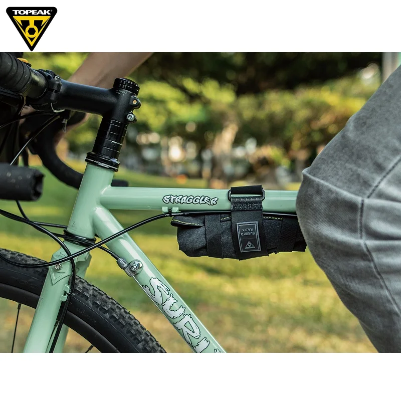 Topeak BURRITO PACK Road Bike Saddle Pannier MTB Seatpost Fold Bag Cycling Essential Gear Pouch Foldable Bicycle Frame Tube Bag