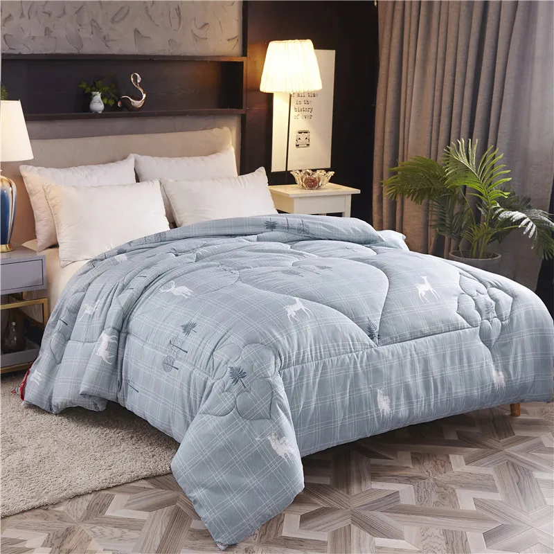 Luxury Down Comforter Core Feather Blanket Twin King Size Quilts Inner Four Seasons Duvets Insert Hotel Home Classic Down Quilt