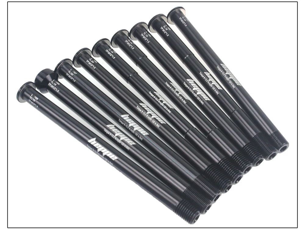 HEPPE MTB Rennrad Steckachse Vorderradgabel Welle Spieße Hinterradnabe Steckachse 12x142/148 12x100/110 Fahrrad Barrel Achse M12xP1,0/1,5 – Detail 28
