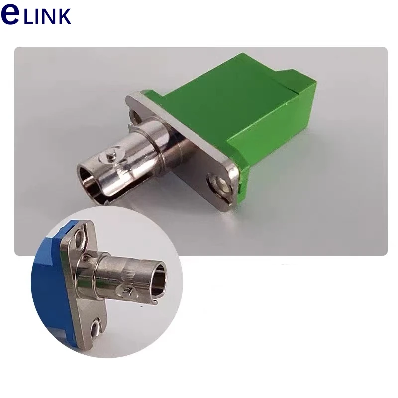 محول هجين لمقرنة الألياف الضوئية باللونين الأزرق والأخضر e2000-lc e2000-sc e2000-fc e2000-fc e2000-fc، شحن مجاني، 5 قطع