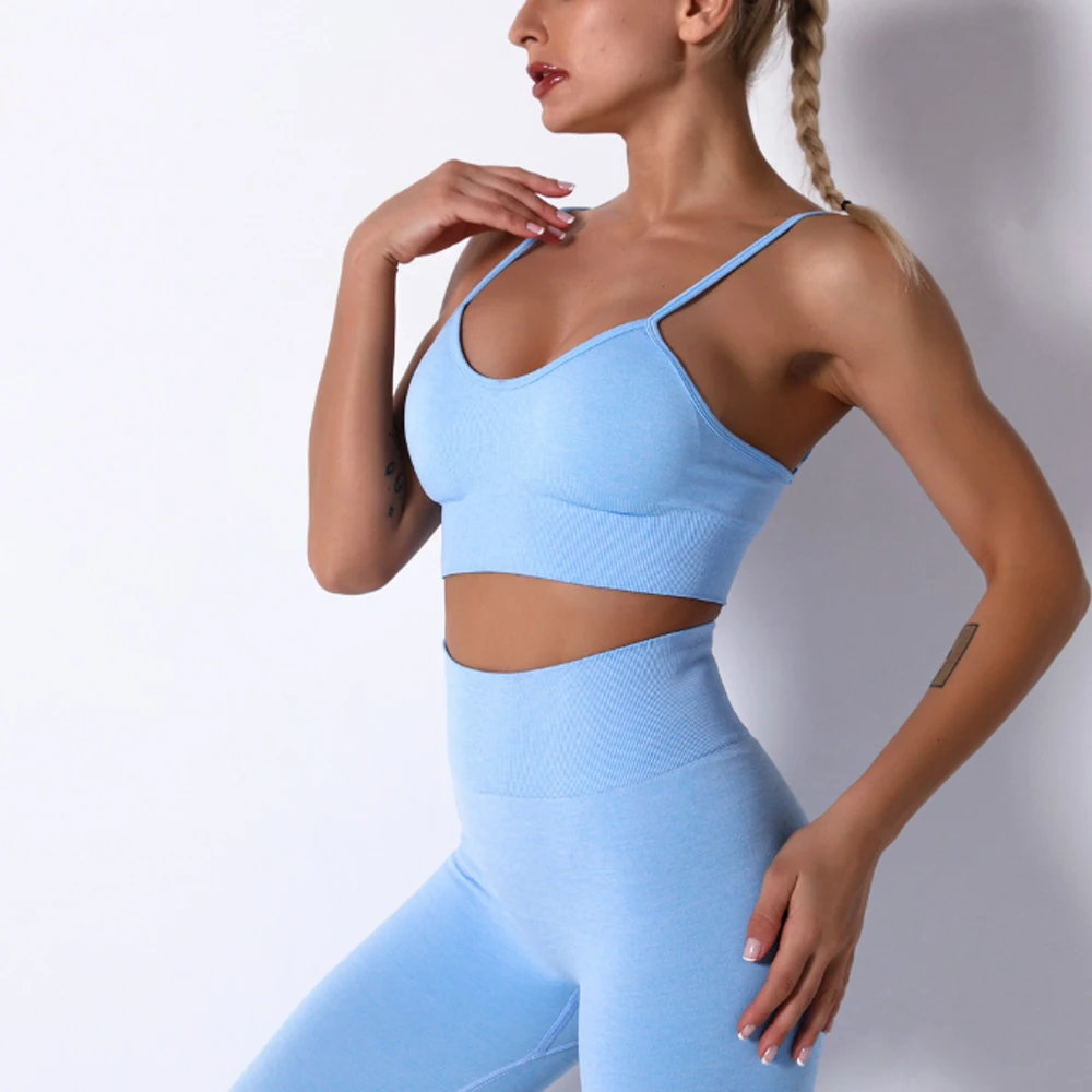 Seamless Women Yoga Set Workout Sportswear Gym Clothing Fitness Short Sleeve Crop Top High Waist Leggings Sports Bra Shorts Suit