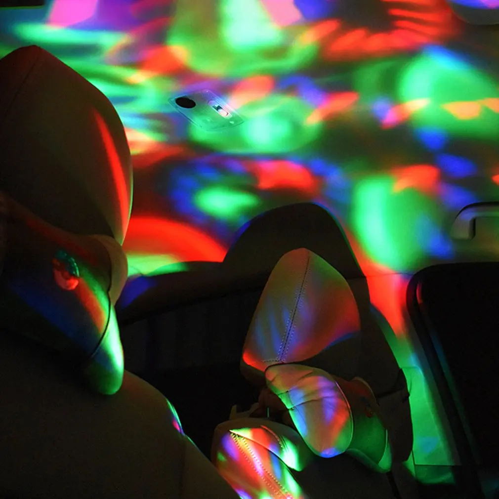 Voice Control Little Magic Ball Light Rgb Mobile Phone Android Apple Usb Magic Fan You Lantern Car Dj Stage Light