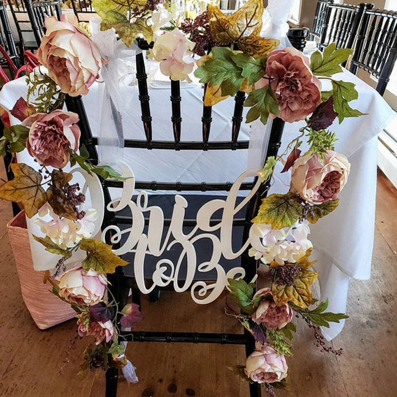 Bridal Shower Sign, Bride to Be Cutout, Wood Sign, Photo Prop, Wedding Decor, Bride Party Sign image 2