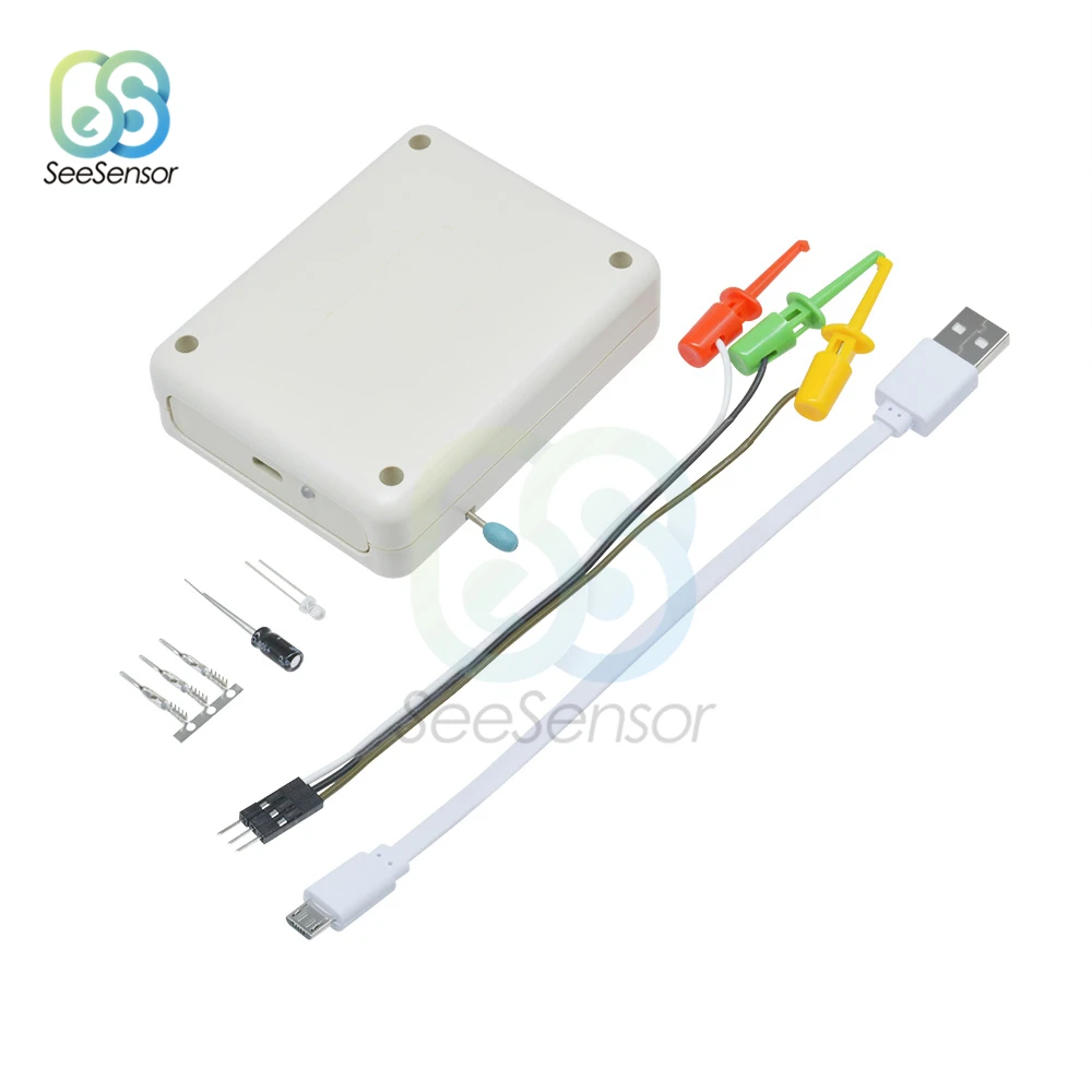LCR-T7 di TC-T7-H multifunzionale TFT retroilluminazione Transistor Tester diodo triodo misuratore di capacità LCR ESR multimetro