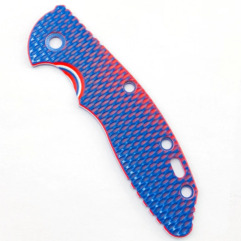 Rick Hinderer XM18 3,5 pulgadas G10 multicolor parches de agarre - imagen 3