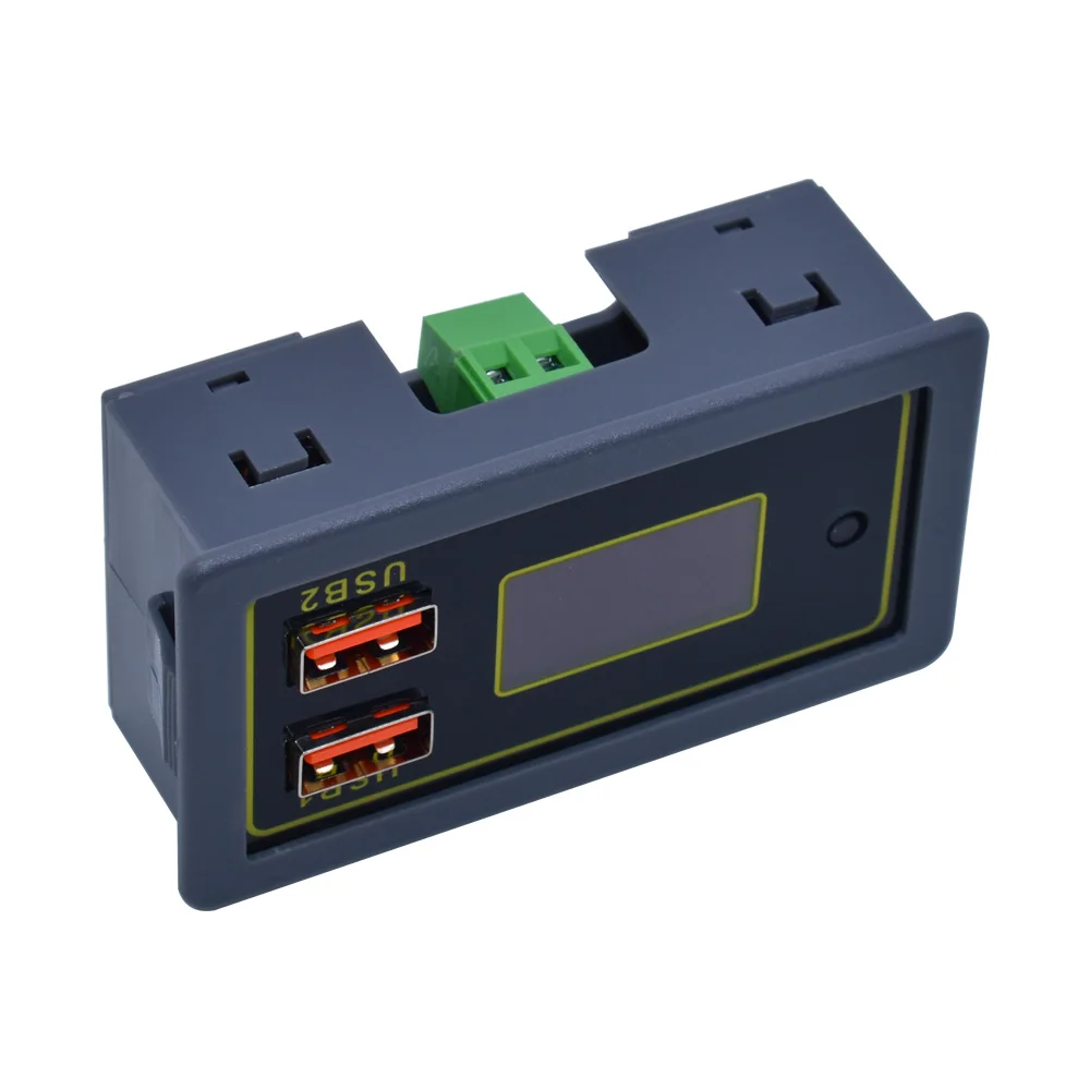 ZK-BC 4.5-32v 12v 24v Lead-acid lithium battery Voltmeter ammeter 18650 capacity tester battery monitor USB quick charger QC3.0