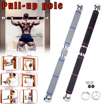 200kg Door Horizontal Bars 60-100cm Steel Adjustable Training For Home Gym Workout Sport…