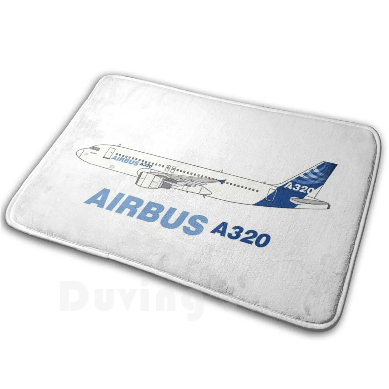 Airbus A320 Illustration Carpet Mat Rug Cushion Airbus A320 A320 Airbus A320 Airbus Airplane Line Drawing Line Art