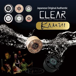 Original Japanese KAMUI Tip Pool Cue, Snooker Tip, 11mm, 14mm, 6 Layers, 8 Layers, H, M, S, SS Hardness, Billiard Accessories, 1
