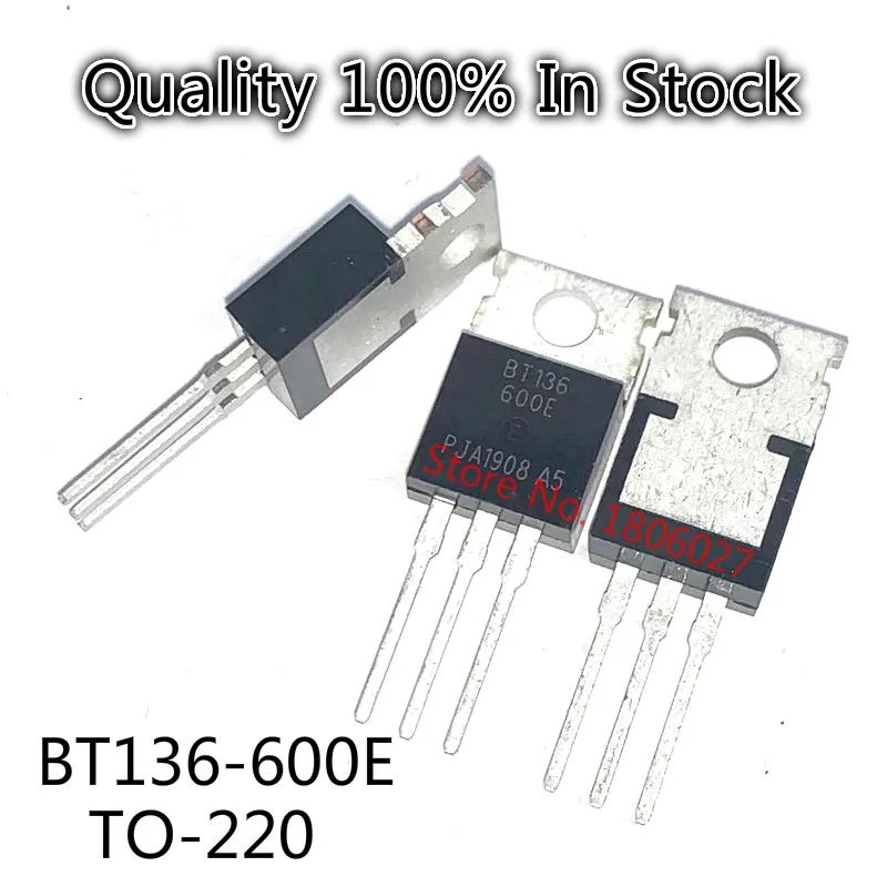 10pcs/lot BT136-600E BT137-600E BT138-600E BT139-600E BT136-800E BT137-800E BT138-800E BT139-800E TO-220 BT136 BT137 BT138 BT139