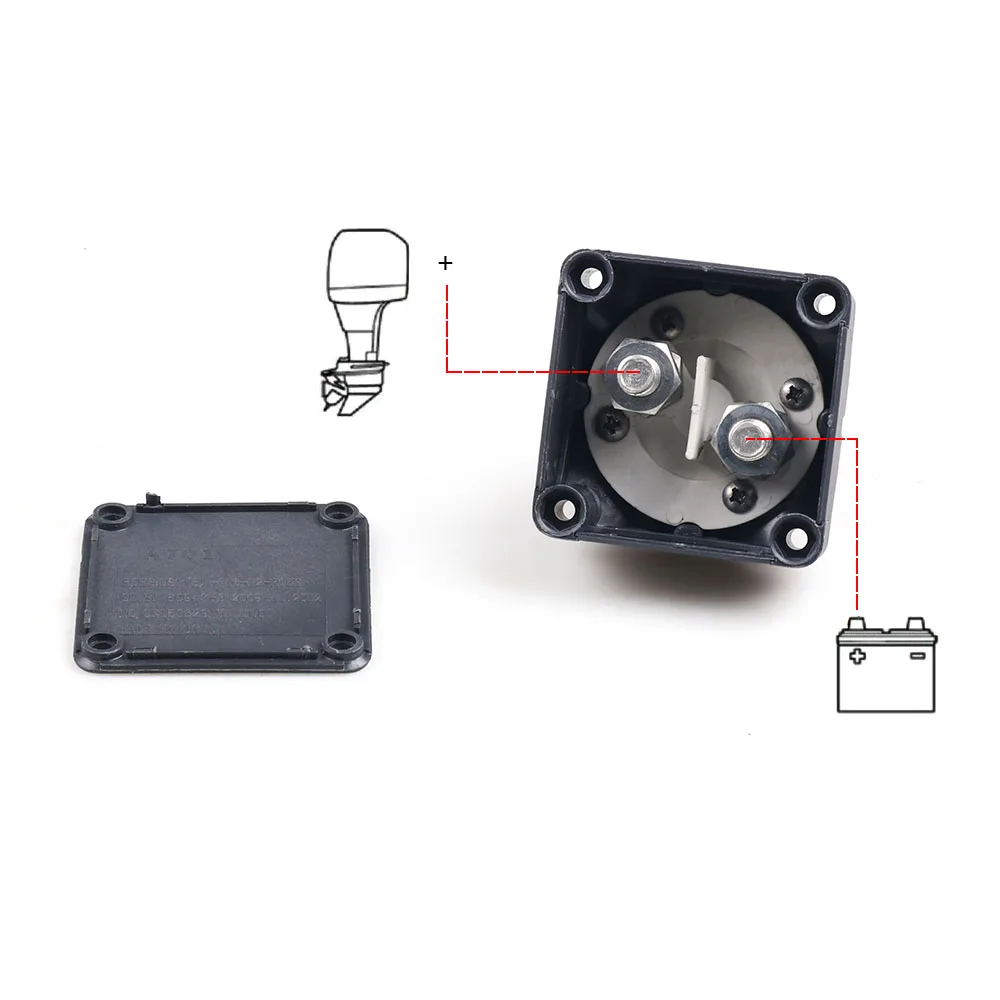 12V-60V 100A-300A Car Auto RV Marine Boat Battery Selector Isolator Disconnect Rotary Switch Cut