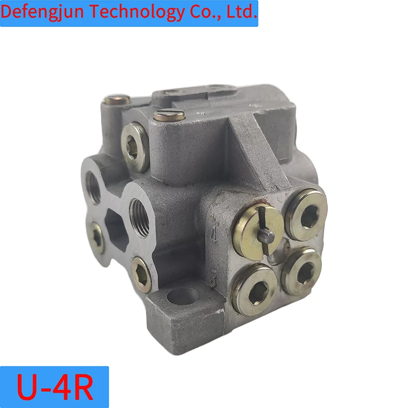 U-shaped distributor punch distributor butter distributor grease lubricating oil separator U-shaped U-4R