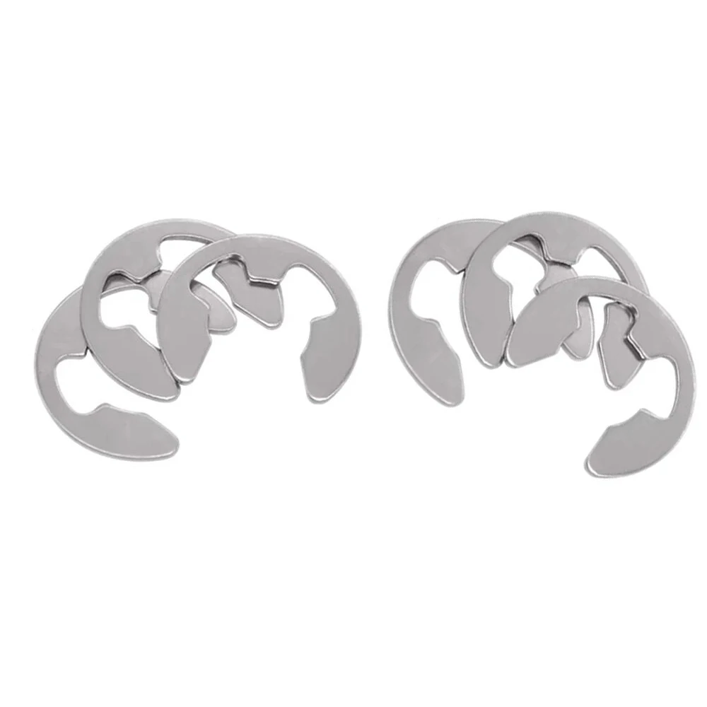 6PCS M7 E Clip Circlip Retaining Ring Washer for Shaft Fastener E-Clip RC Model Car Spare Parts