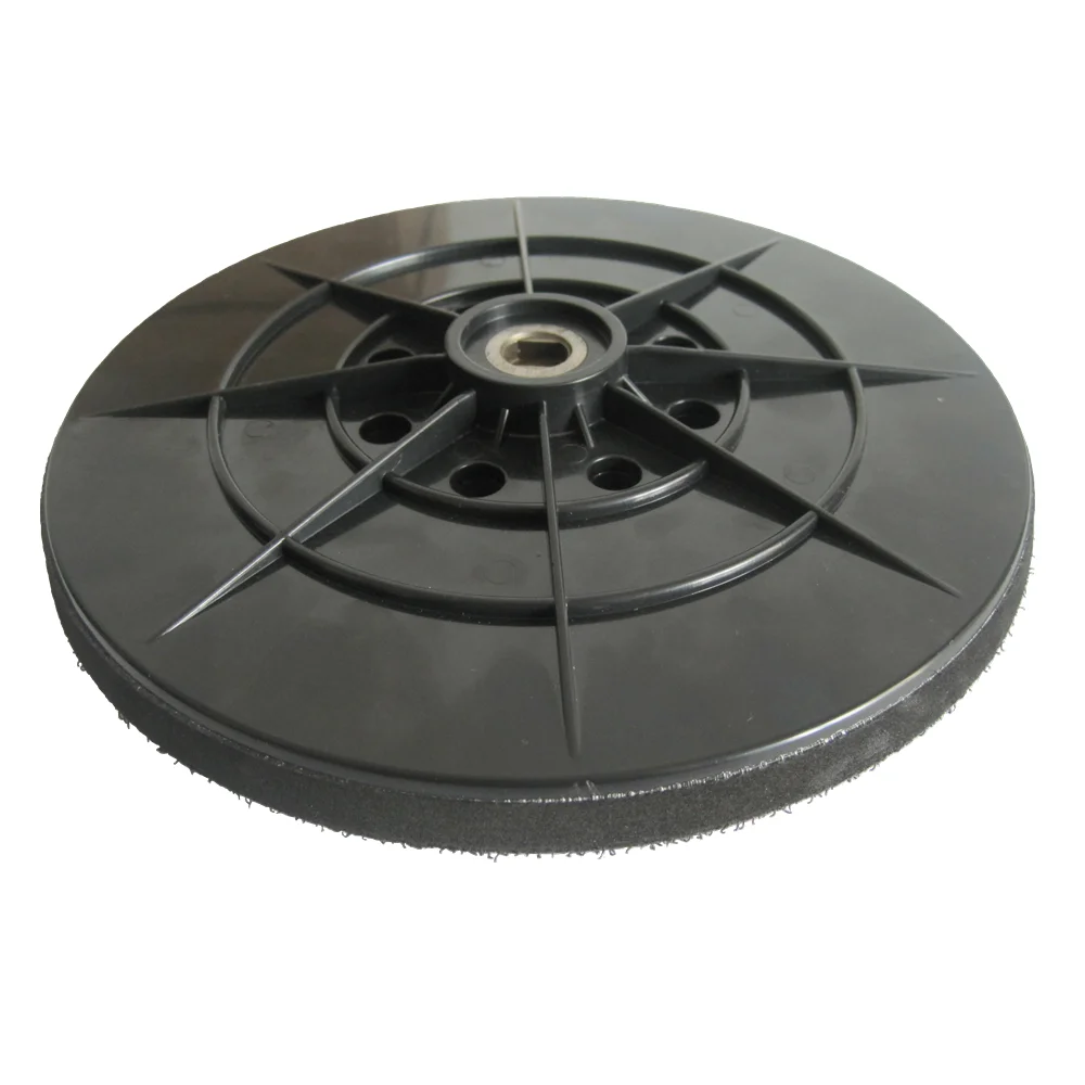 후크 및 루프 8 홀 8 "210mm 하드 백업 패드, 6mm 및 샌더, 자동차, 복원 용 교체