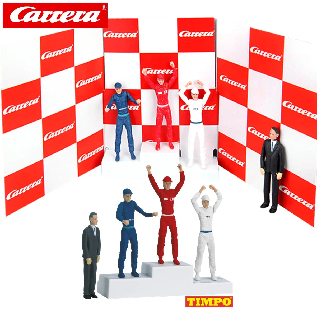 Conjunto de figuras mecánicos Ferrari Carrera
