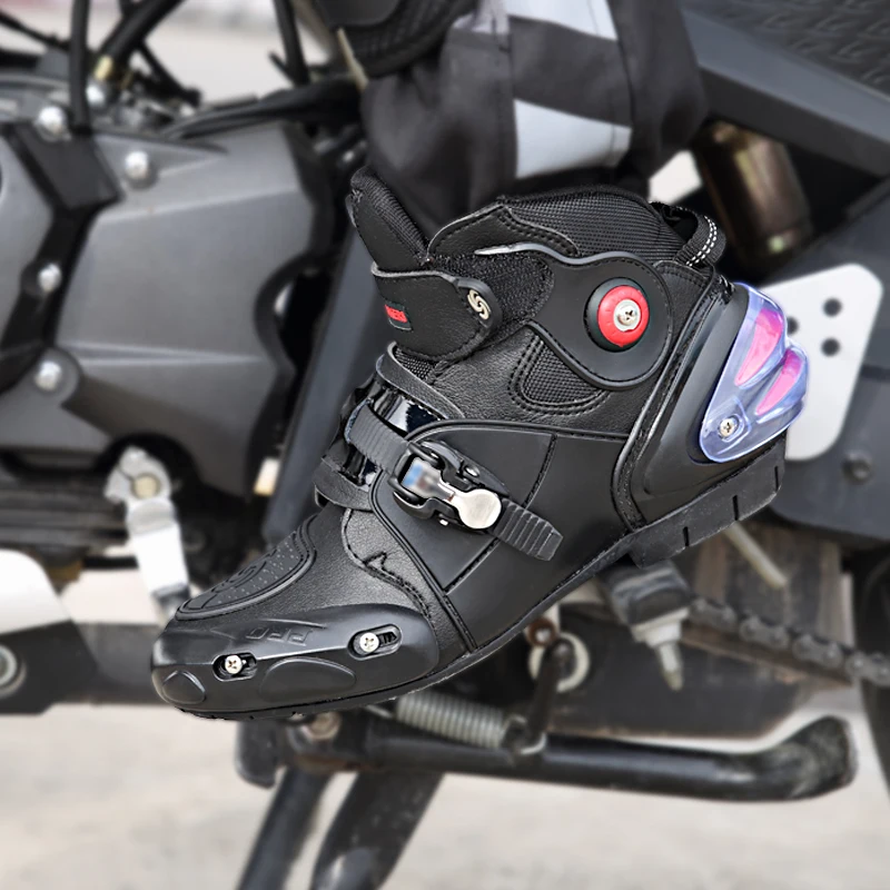 new arrive  automobile race boots pro automobile race boots motorcycle boots ride shoes 9003