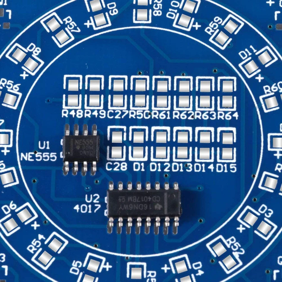 DIY Kit Learning Training Suite SMD LED Practice Kit Skill Training Board Flashing LED Components