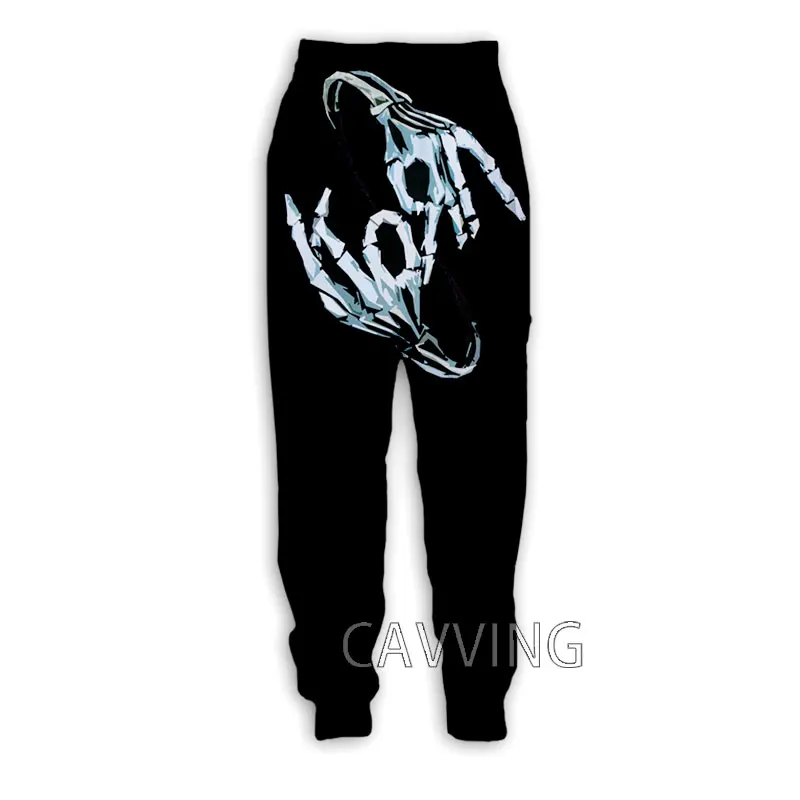 New Fashion 3D Print Korn Band pantaloni Casual pantaloni sportivi pantaloni dritti pantaloni sportivi pantaloni da Jogging pantaloni