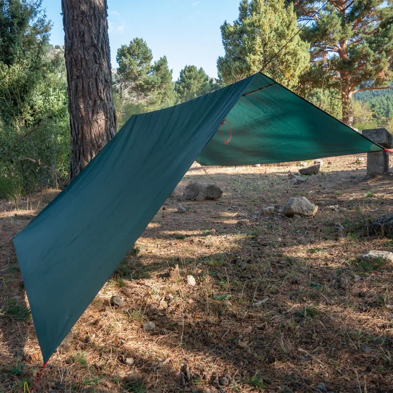 FLAME\'S CREED Tarp Tent Floor footprint camping beach picnic Waterproof Tarpaulin sun shelter
