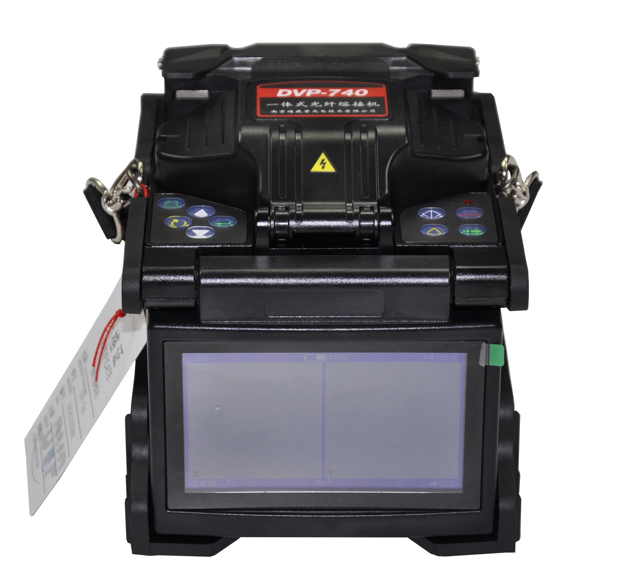 DVP-740 Integrated fiber fusion splicer Fiber Optic Core To Core Alignment Fusion Splicer 0.02dB Splice Loss With 5 Languages