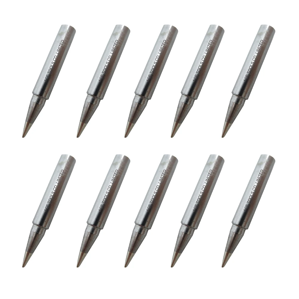 10 PCS MXTH Löten Tipps Meißel 0,8mm Ersatz Fit Für WELLER WSD71 WSDT1 WP70 Station Eisen