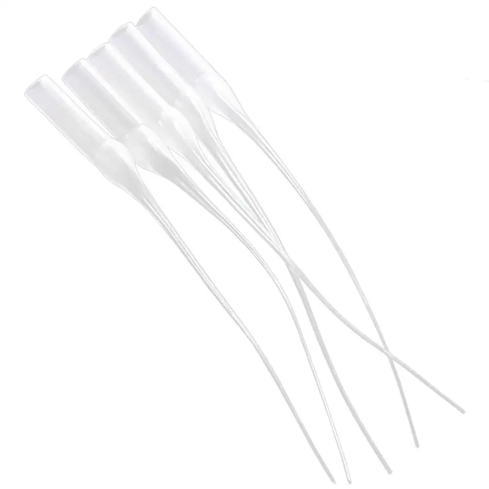 100 Pieces Glue Micro-Tips Plastic Glue Bottle Tips Glue Extender Precision Applicator Dropping Tube Nozzle For Crafting Lab