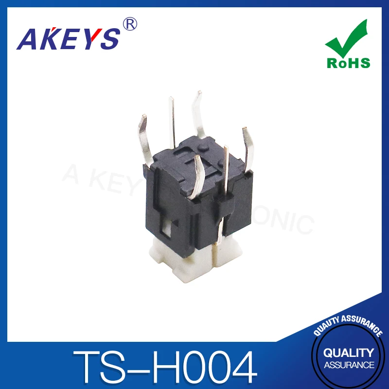 TS-H004 light switch 6 *6*9 touch the key switch, red, blue, white and green light 6x6 with LED light