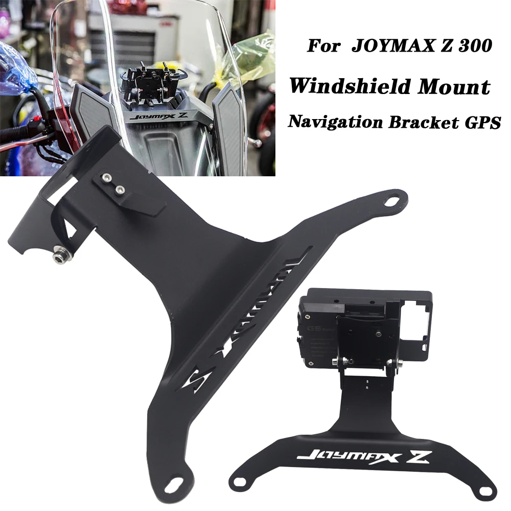 Navigation Bracket Mobile Phone Gps Plate Bracket for SYM JOYMAX Z 300 Motorcycle accessories black Z300