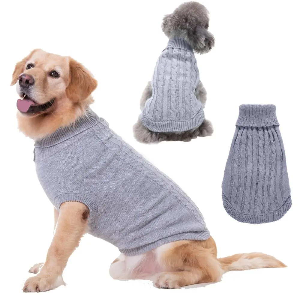 Warm Knitted Sweater for Pets, Puppy Sweater, Suitable for Small Dogs, Medium-Sized Dogs, Large Dogs, Cute, Classic Cat