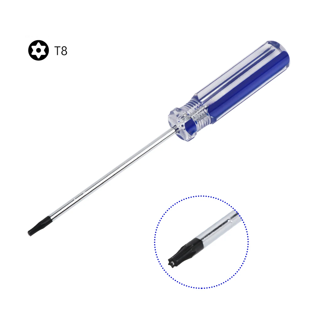 T8 T9 T10 Torx Screwdriver Set TR9 Torx Security Screwdriver for PS4 Repair Opening Tool Kit for Xbox One 360 Controller PS3 PS4