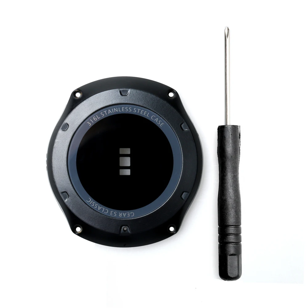 Genuine Back Glass Cover for Samsung Gear S3 Classic SM-770 SM-R775 Watch Repair Parts Rear Glass Cover - GH82-12954A