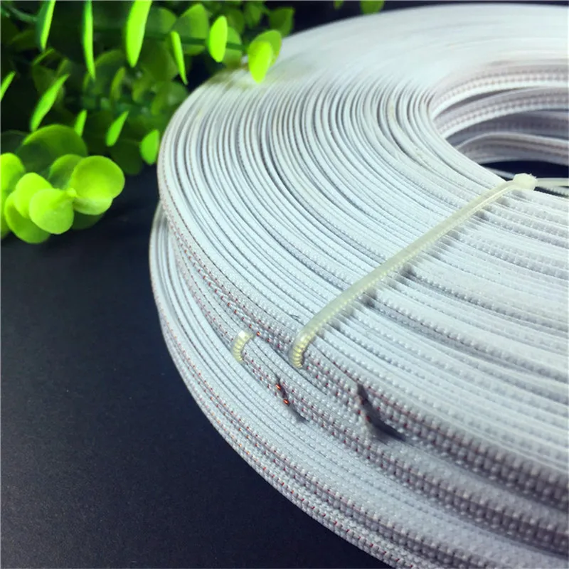 42 Yards/lot 6mm Wedding Dress Garment Collar Shape Bias Tape Trim Metal Fish Bone Webbing Copper Wire Sewing Accessories