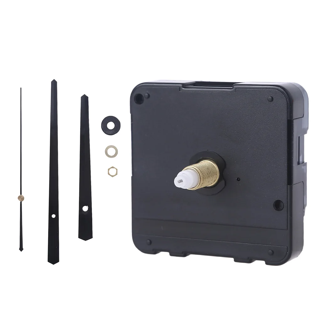 DIY Wall Clock Movement Mechanism with Hands Long Shaft Repair Parts 2023 New