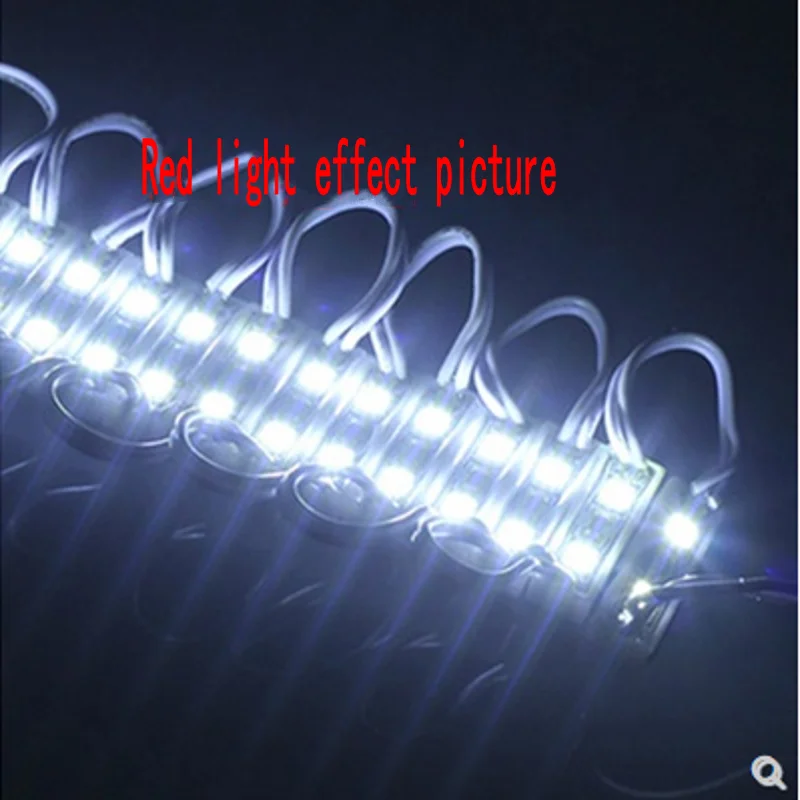 20pcs Small Size  LED Modules DC 12V 2835 SMD 2 LEDs Backlight Waterproof IP65 LED Sign Lighting Red Green Blue Yellow White