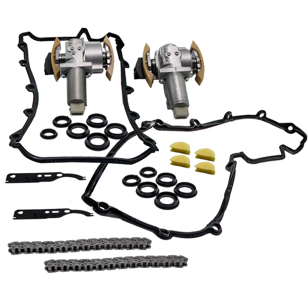 Pair L/R Timing Chain Tensioner Kit For Audi S6 S8 Volkswagen Phaeton V8 4.2L