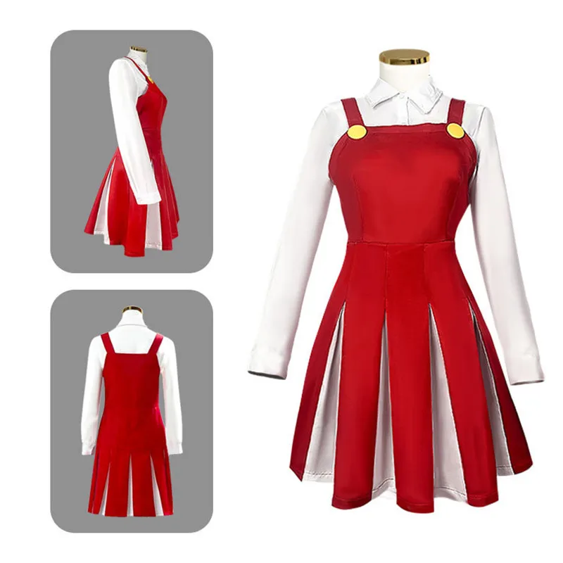 Eri cosplay anime meu herói academia temporada 4 eri cosplay traje vestido uniforme peruca chifre meias dia das bruxas vestido de natal traje