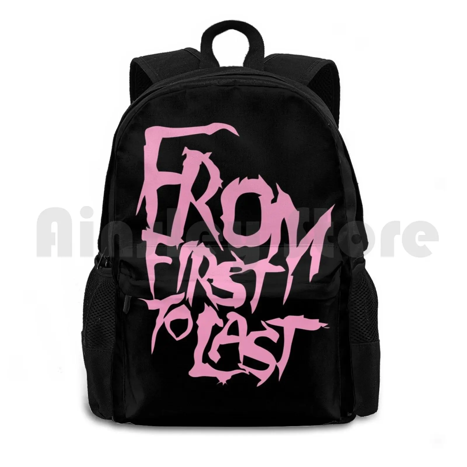 

From First To Last Outdoor Hiking Backpack Waterproof Camping Travel From First To Last Emo Hardcore Screamo Band Post Hardcore