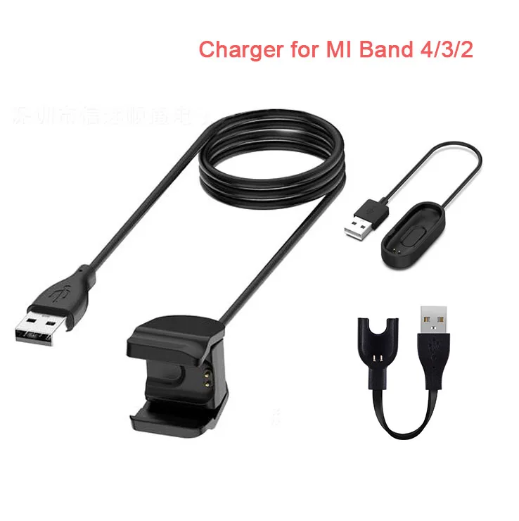 Charger For Xiaomi Mi Band 6 5 4 3 Charging Cable Smart Watch Bracelet Miband4 USB Charger Adapter For Mi Band 4 5 6 Charger