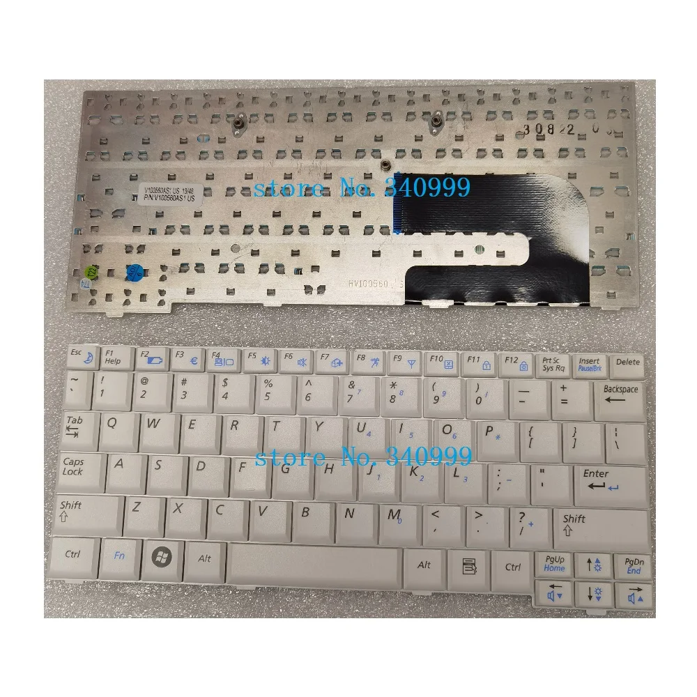 NEW For Samsung NP-NC10 ND10 N110 N130 N140 NC10 ND10 N108 laptop Keyboard US white