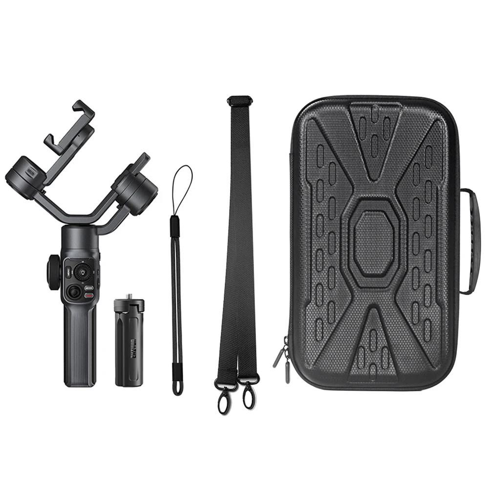 Shockproof Gimbal Storage Shoulder Bag for Zhiyun Smooth 5 Handheld Stabilizer Carrying Case Waterproof Portable Organizer